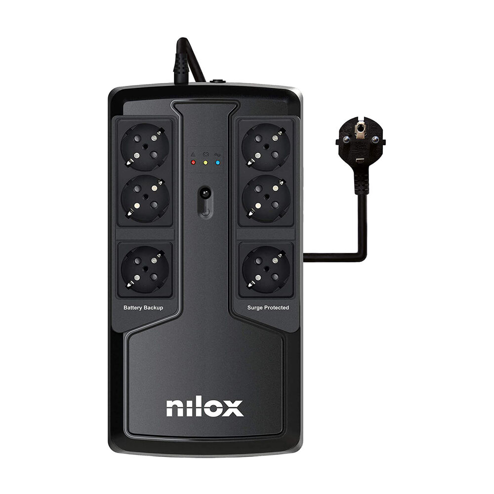 GRUPPO DI CONTINUITÀ NILOX UPS OFFICE PREM.LI 850 VA, image number 1